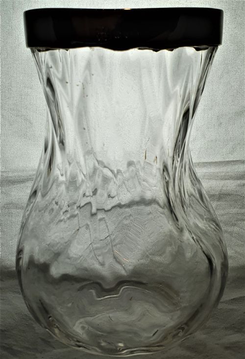 VICTORIAN HUKIN HEATH SILVER AND GLASS VASE - ADDITIONAL PHOTO 14