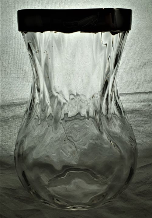 VICTORIAN HUKIN HEATH SILVER AND GLASS VASE - ADDITIONAL PHOTO 17