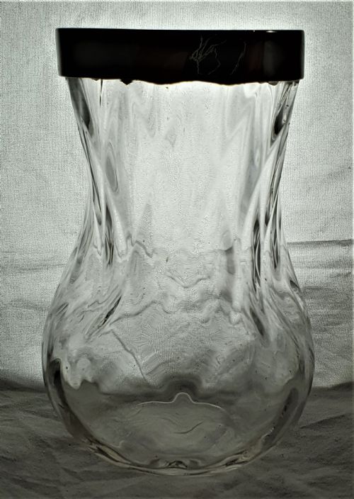 VICTORIAN HUKIN HEATH SILVER AND GLASS VASE - ADDITIONAL PHOTO 18