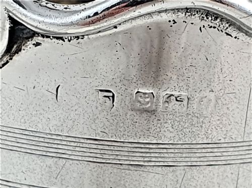 PAIR OF HALLMARKED SILVER VASES - ADDITIONAL PHOTO 2