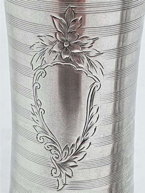 PAIR OF HALLMARKED SILVER VASES - ADDITIONAL PHOTO 3