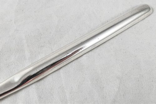 GEORGE II SILVER MARROW SCOOP 1752 ELIZABETH OLDFIELD - ADDITIONAL PHOTO 7