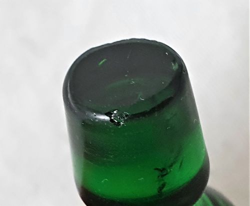 AMERICAN ART NOUVEAU GREEN GLASS SILVER PERFUME BOTTLE - ADDITIONAL PHOTO 11