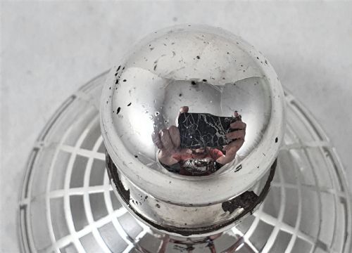 AMERICAN GLASS AND SILVER PERFUME BOTTLE - ADDITIONAL PHOTO 3