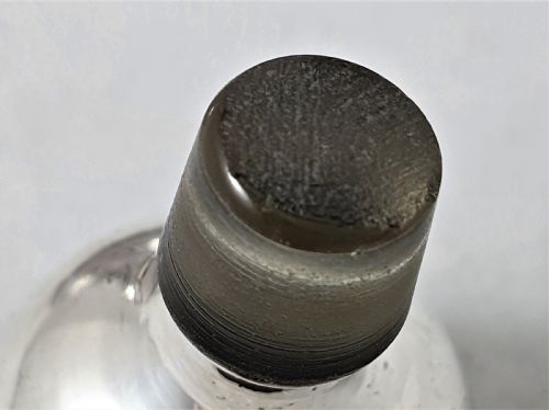 AMERICAN GLASS AND SILVER PERFUME BOTTLE - ADDITIONAL PHOTO 5