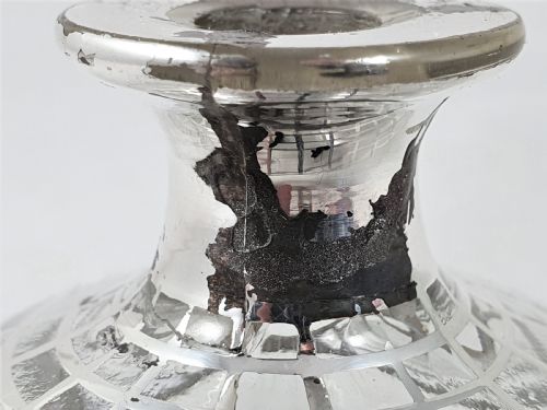 AMERICAN GLASS AND SILVER PERFUME BOTTLE - ADDITIONAL PHOTO 9