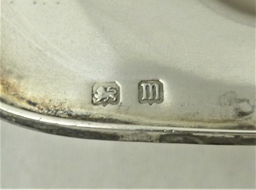 MATCHING GEORGE V STERLING SILVER PEPPERETTE MUSTARD - ADDITIONAL PHOTO 13