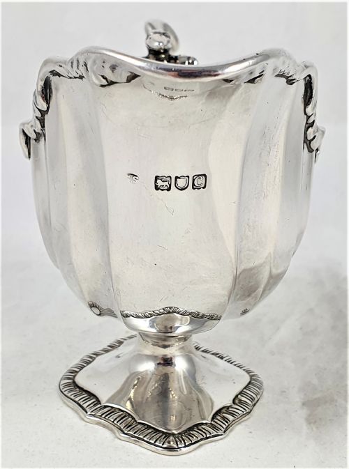 VICTORIAN STERLING SILVER SAUCE BOAT BY CHARLES STUART HARRIS - ADDITIONAL PHOTO 1