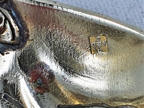 19TH CENTURY FRENCH SILVER PLATED AND GILDED SUGAR SIFTER - ADDITIONAL PHOTO 12