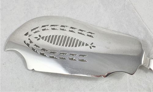 GEORGE IV STERLING SILVER FISH SLICE - ADDITIONAL PHOTO 7