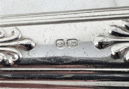 SILVER HANDLED CAKE SLICE AND CARVING FORK - ADDITIONAL PHOTO 3