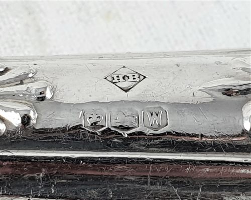 SILVER HANDLED CAKE SLICE AND CARVING FORK - ADDITIONAL PHOTO 6