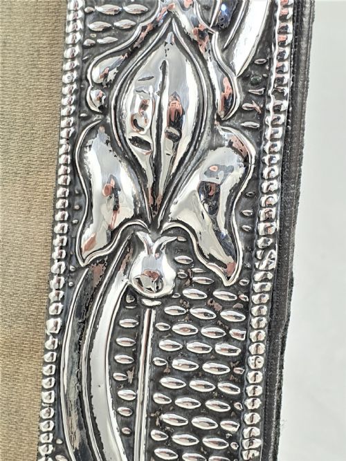 EDWARDIAN ART NOUVEAU SILVER PHOTOGRAPH FRAME - ADDITIONAL PHOTO 6