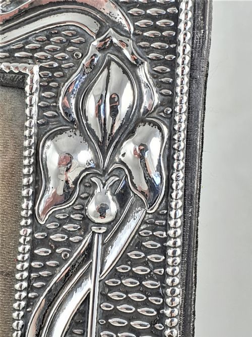 EDWARDIAN ART NOUVEAU SILVER PHOTOGRAPH FRAME - ADDITIONAL PHOTO 8