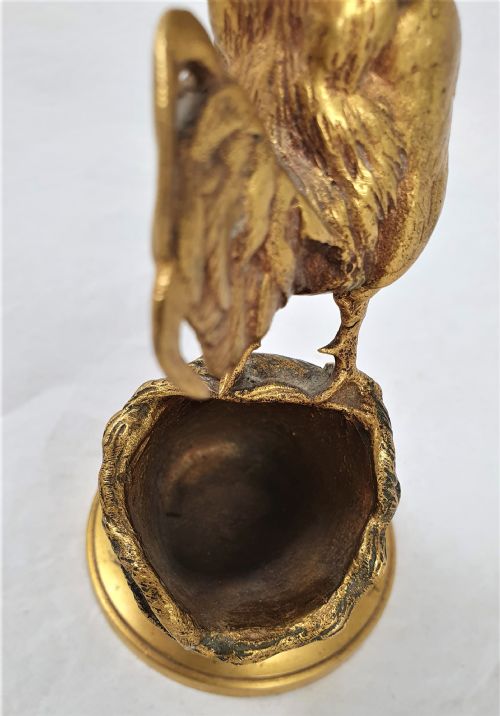 AUGUSTE NICHOLAS CAIN BRONZE ROOSTER - ADDITIONAL PHOTO 5