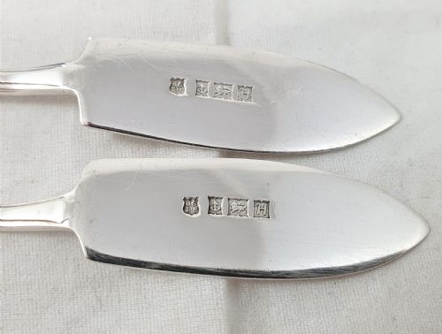 PAIR OF ART DECO DESIGN SILVER BUTTER DISHES - ADDITIONAL PHOTO 12