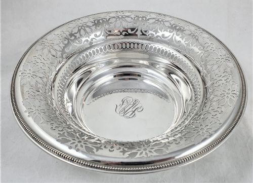 GORHAM STERLING SILVER FRUIT BOWL - ADDITIONAL PHOTO 1