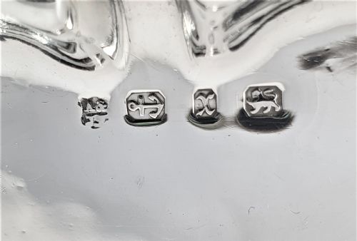 SET OF FOUR SILVER PLAYING CARD SUIT DISHES - ADDITIONAL PHOTO 3