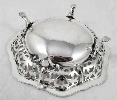 GEORGE VI STERLING SILVER BON BON DISH - ADDITIONAL PHOTO 4
