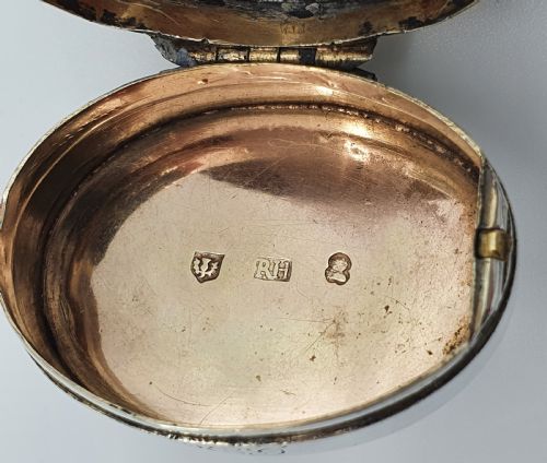GEORGE III SCOTTISH SILVER AND AGATE VINAIGRETTE EDINBURGH 1810 - ADDITIONAL PHOTO 11