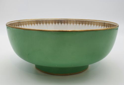 VICTORIAN ARMORIAL COPELAND SPODE PORCELAIN FRUIT BOWL - ADDITIONAL PHOTO 4