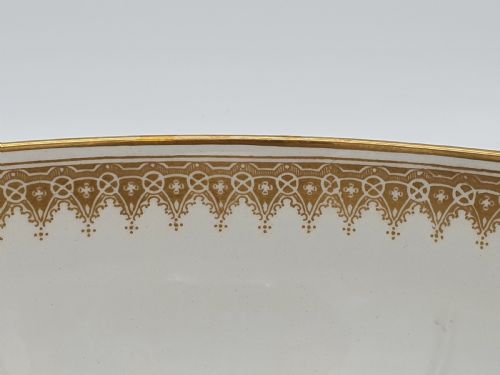 VICTORIAN ARMORIAL COPELAND SPODE PORCELAIN FRUIT BOWL - ADDITIONAL PHOTO 5