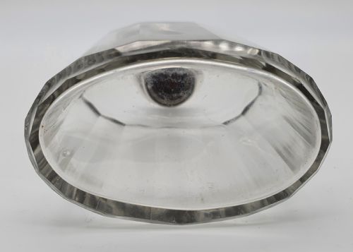 GEORGE V STERLING SILVER AND GLASS BOTTLE - ADDITIONAL PHOTO 6