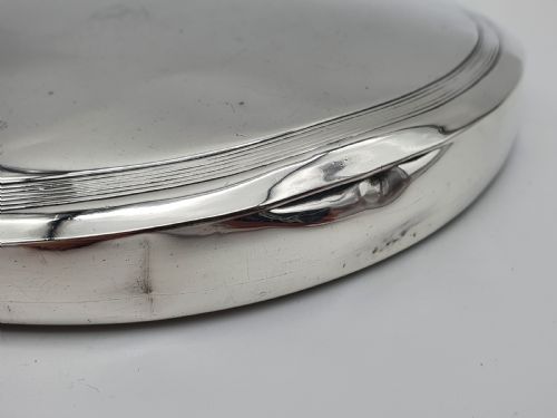 AMERICAN ART DECO STERLING SILVER HAND MIRROR - ADDITIONAL PHOTO 12