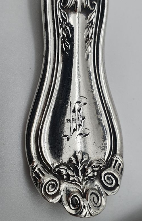 AMERICAN STERLING SILVER KNIFE AND FORK BY INTERNATIONAL SILVER CO - ADDITIONAL PHOTO 6