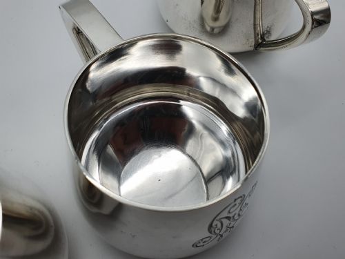 A SET OF FOUR RUSSIAN SILVER VODKA CUPS ST PETERSBURG 1896 ALEKSANDR TIMOFEYEVICH SHEVYAKOV - ADDITIONAL PHOTO 7