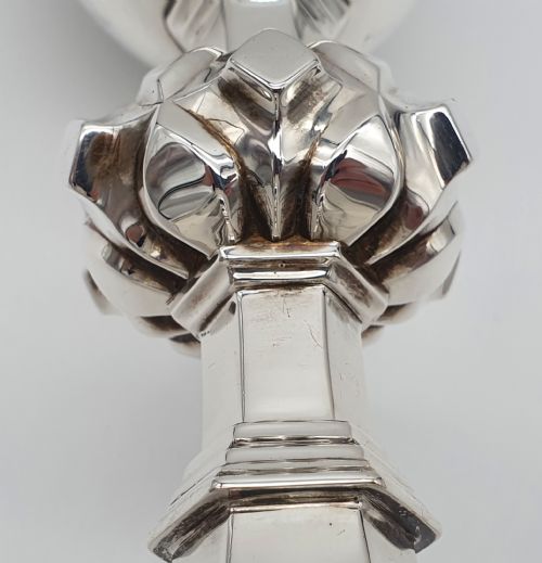 EDWARDIAN STERLING SILVER ECCLESIASTICAL CHALICE JONES WILLIS LTD - ADDITIONAL PHOTO 13