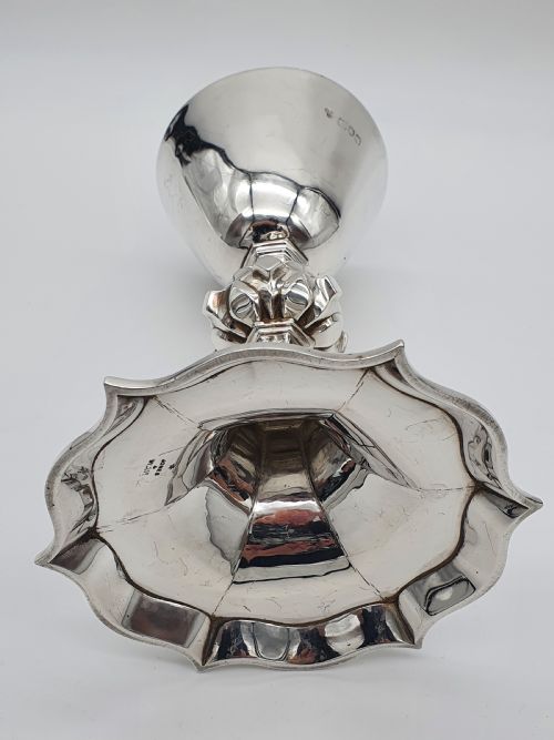 EDWARDIAN STERLING SILVER ECCLESIASTICAL CHALICE JONES WILLIS LTD - ADDITIONAL PHOTO 14