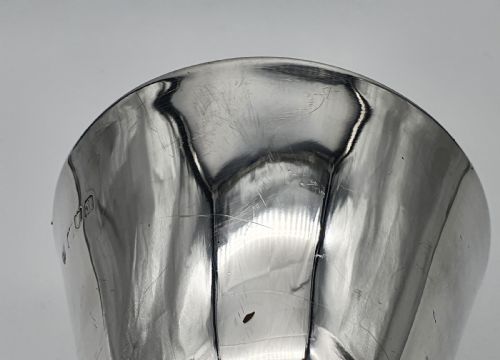 EDWARDIAN STERLING SILVER ECCLESIASTICAL CHALICE JONES WILLIS LTD - ADDITIONAL PHOTO 16