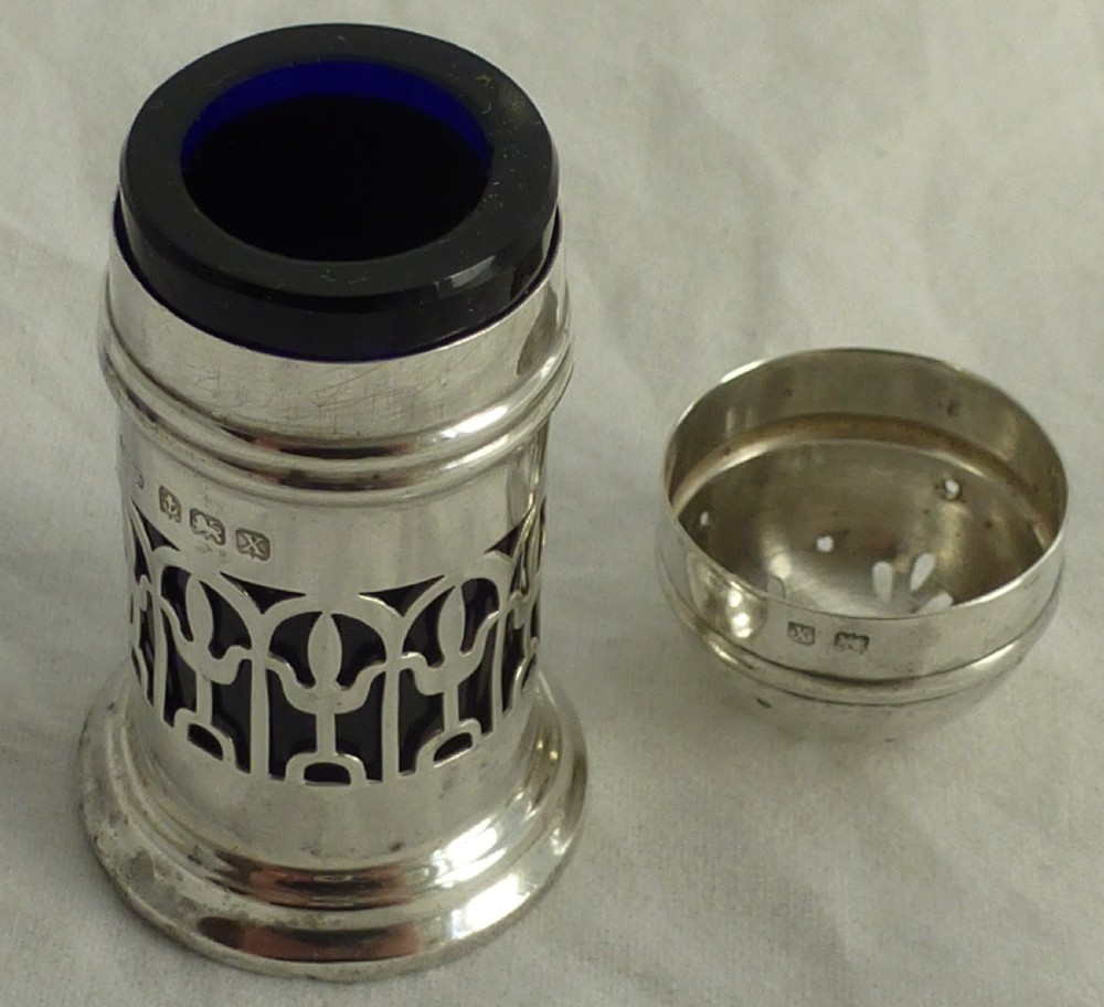 Sterling Silver 1920's Pepperette View IV