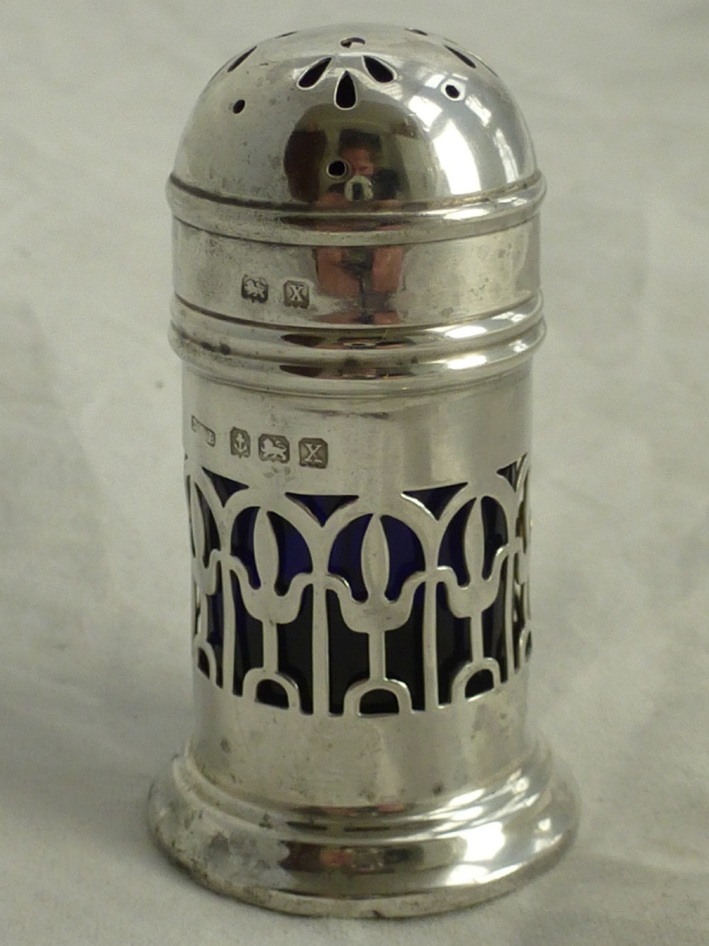Sterling Silver 1920's Pepperette View V