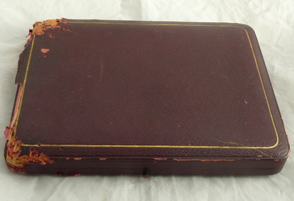 Cased Set Six Edwardian Silver Knives View II
