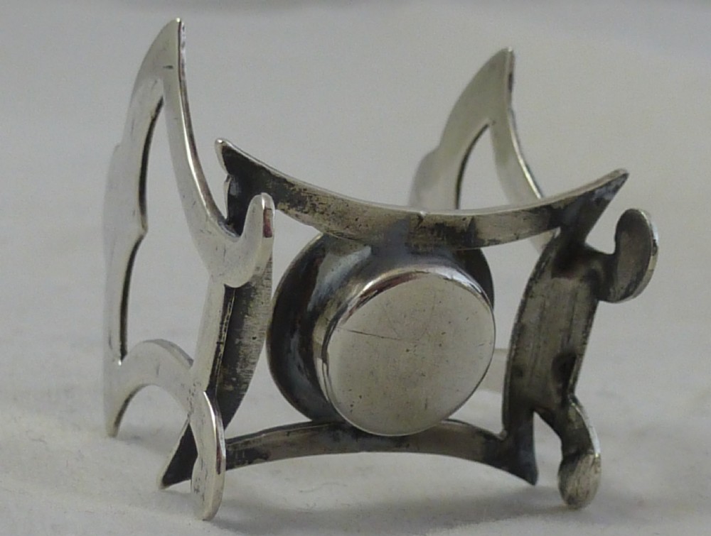 Novelty Miniature Sterling Silver Spirit Kettle View IX