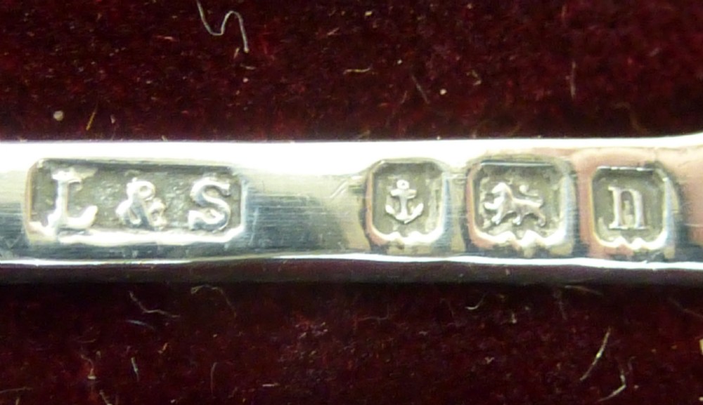 Cased Set of Six Sterling Silver Souvenir Spoons View XII