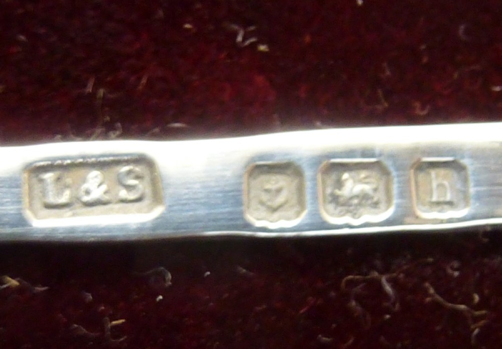 Cased Set of Six Sterling Silver Souvenir Spoons View XIII