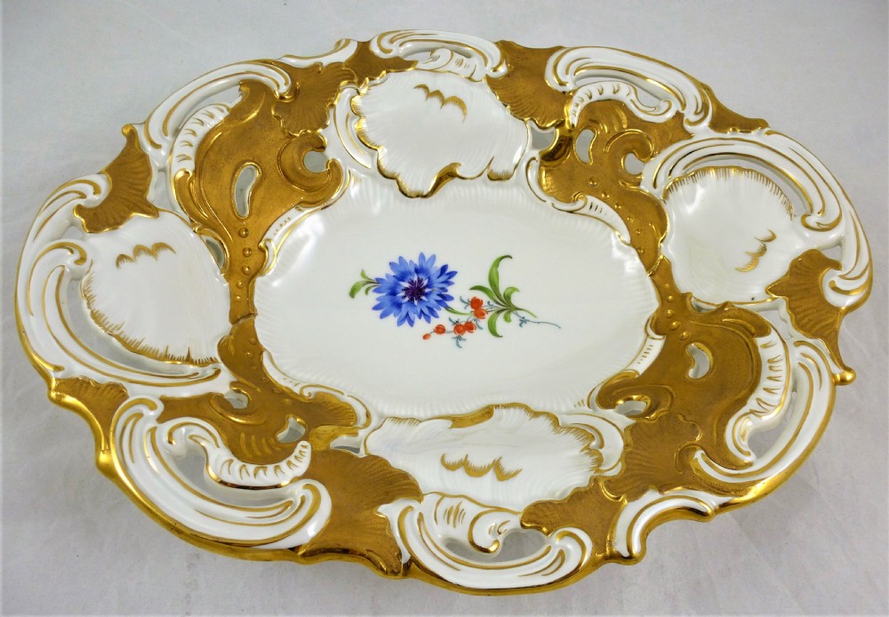Early 20th Century Meissen Porcelain Bowl View VI