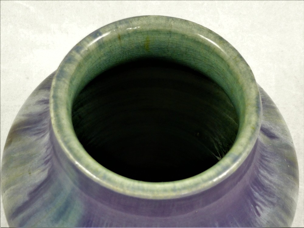 Circa 1900 Art Pottery Vase View IV