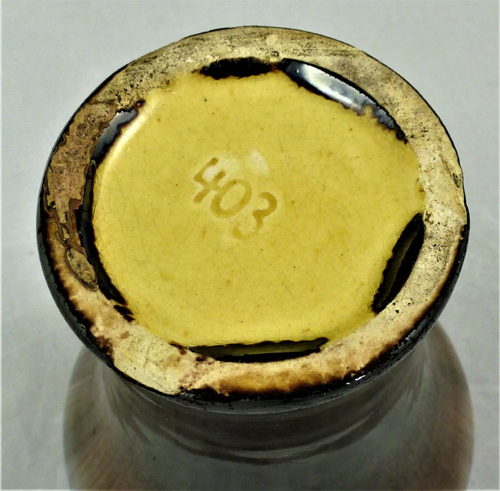 Circa 1900 Art Pottery Vase View V