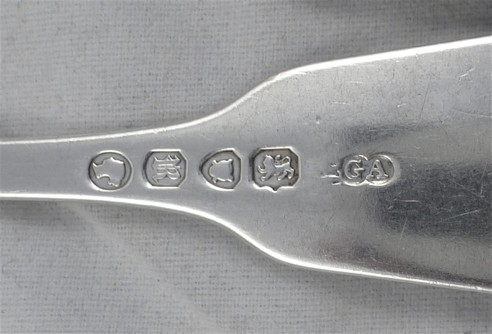 Three Victorian Chawner & Co Dessert Forks View VII