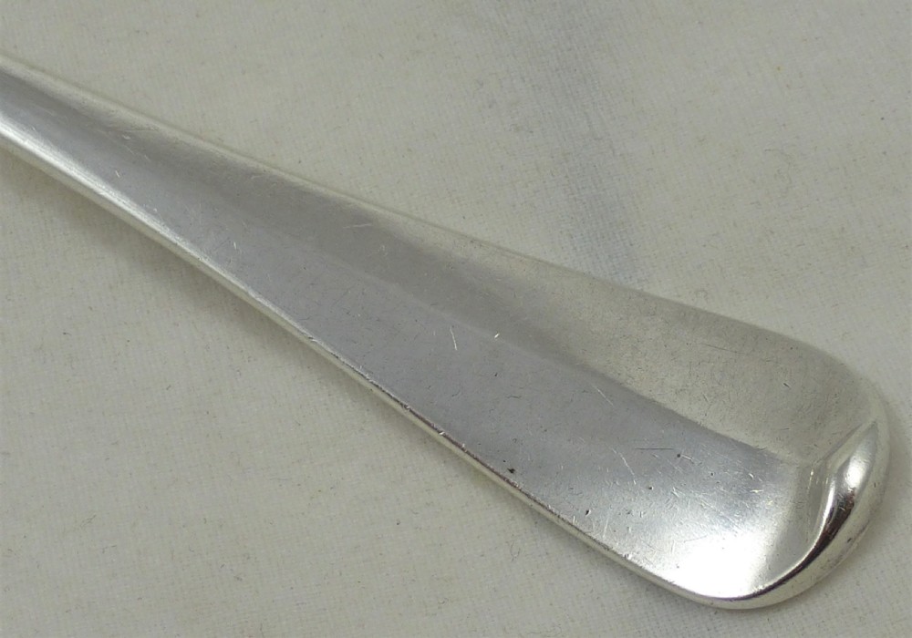 George I or II Silver Rat Tail Hannoverian Spoon View II