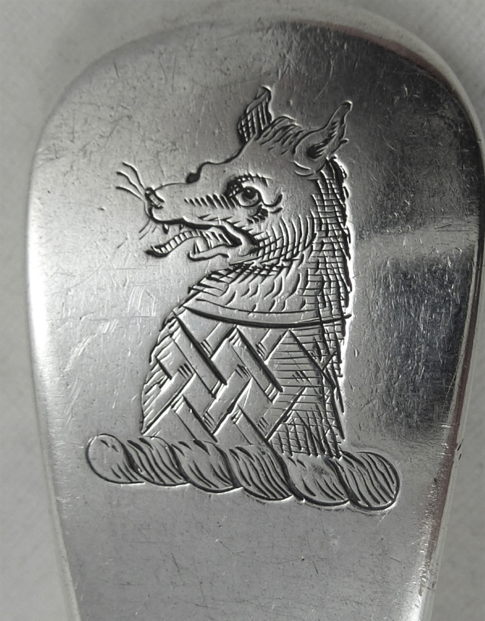 George I or II Silver Rat Tail Hannoverian Spoon View V