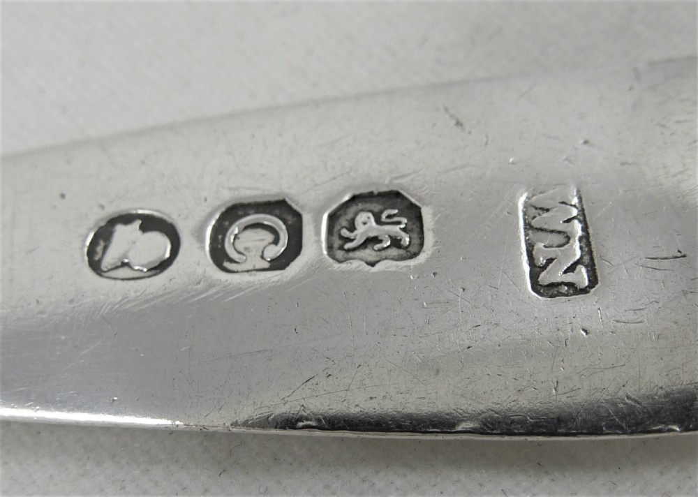 George III Sterling Silver Teaspoon View VI