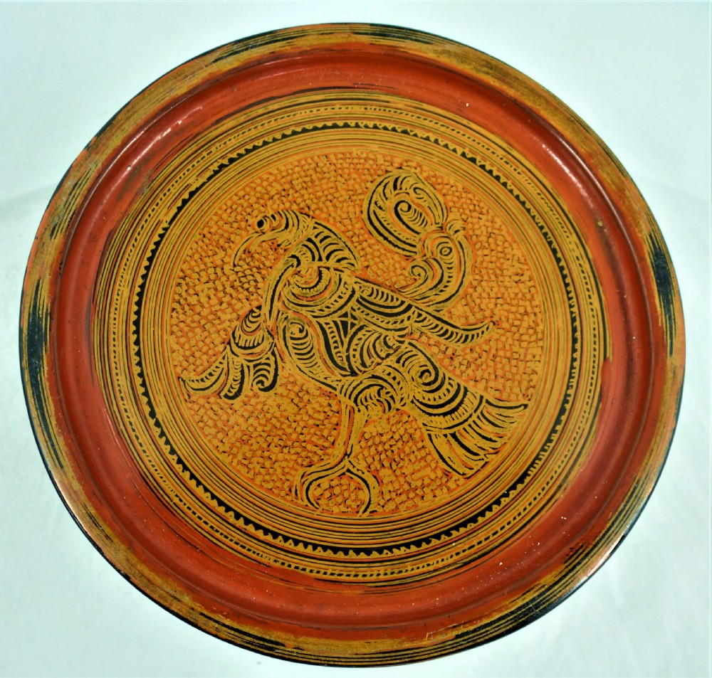 A Burmese Lacquered Betel Box View VII