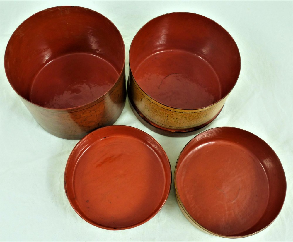 A Burmese Lacquered Betel Box View XII