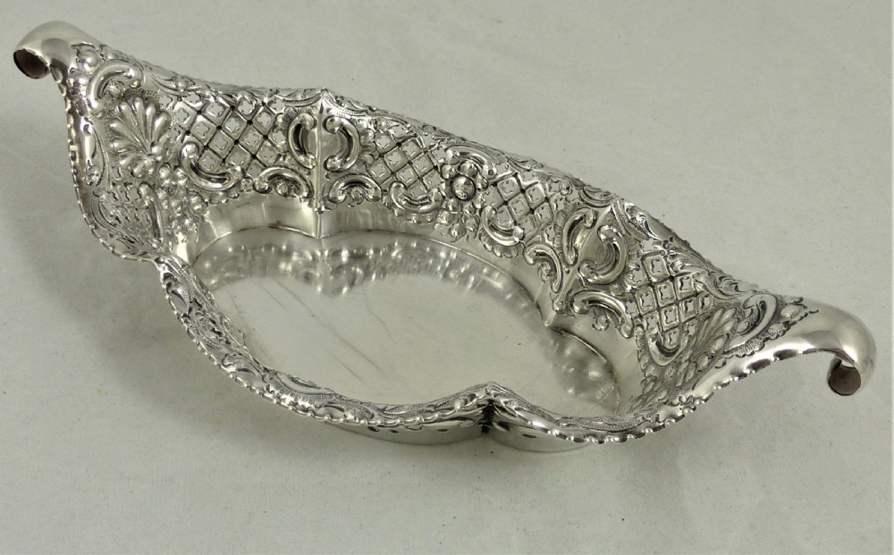 Victorian Silver Bonbon Dish