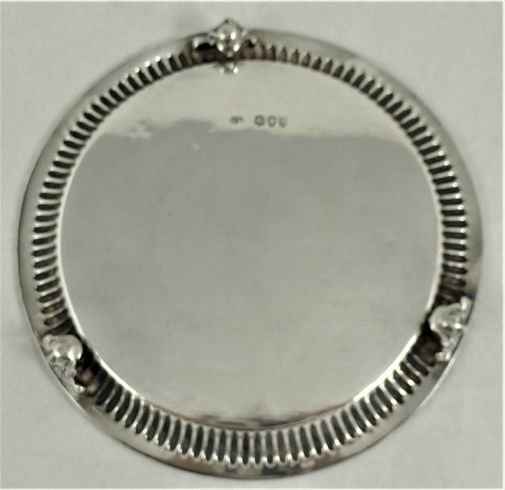 A Victorian Sterling Silver Salver View IV